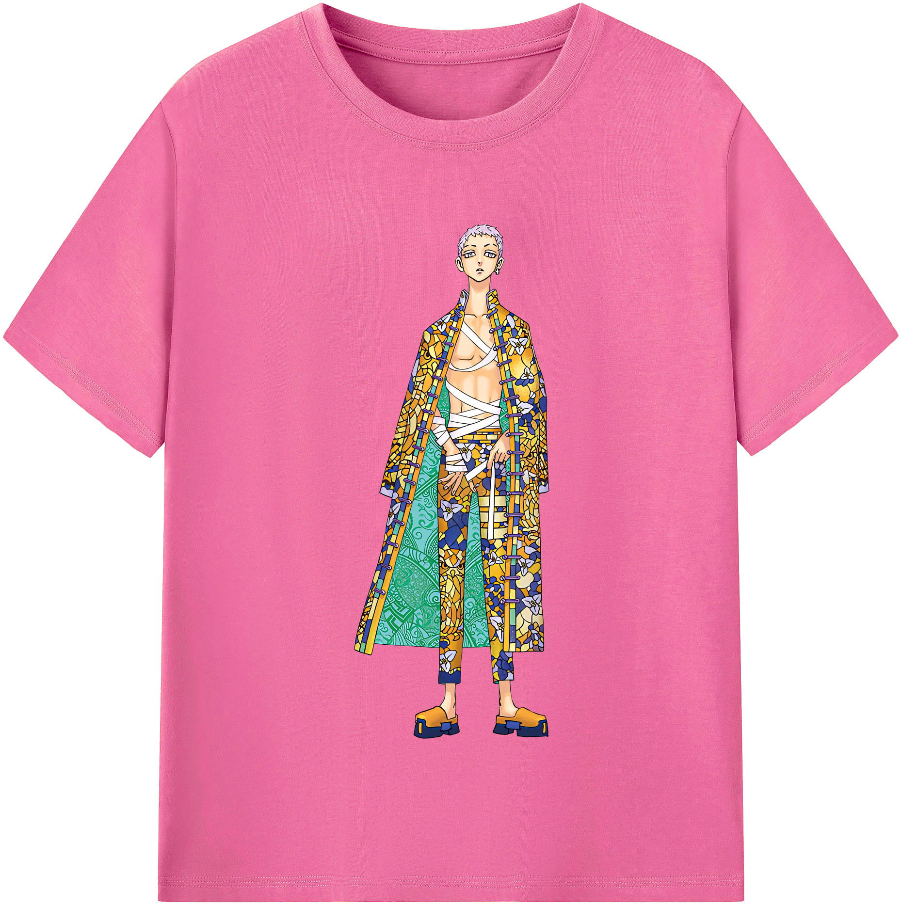 （画像用） 東京リベンジャーズ Tokyo Revengers レディースカジュアルプリントTシャツ（綿100％）